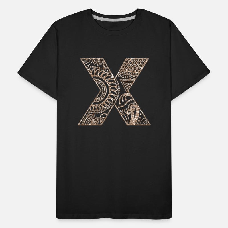 Floral Mandala Monogram X| Mandala monogram X