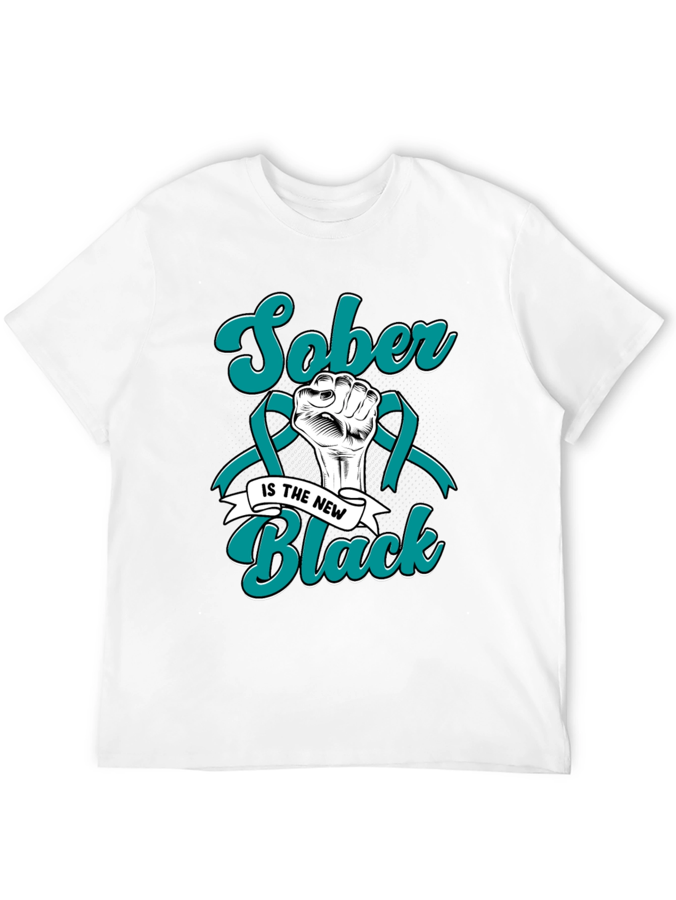 Sober is the New Black Graphic Tee