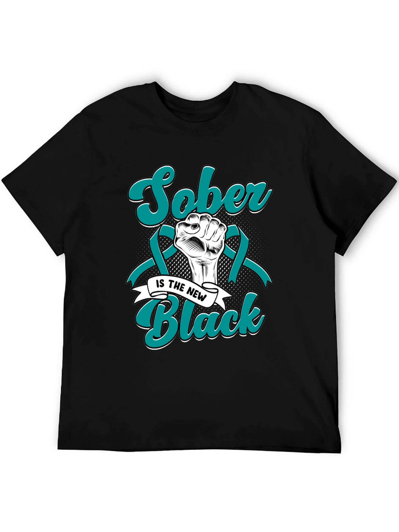 Sober is the New Black Graphic Tee