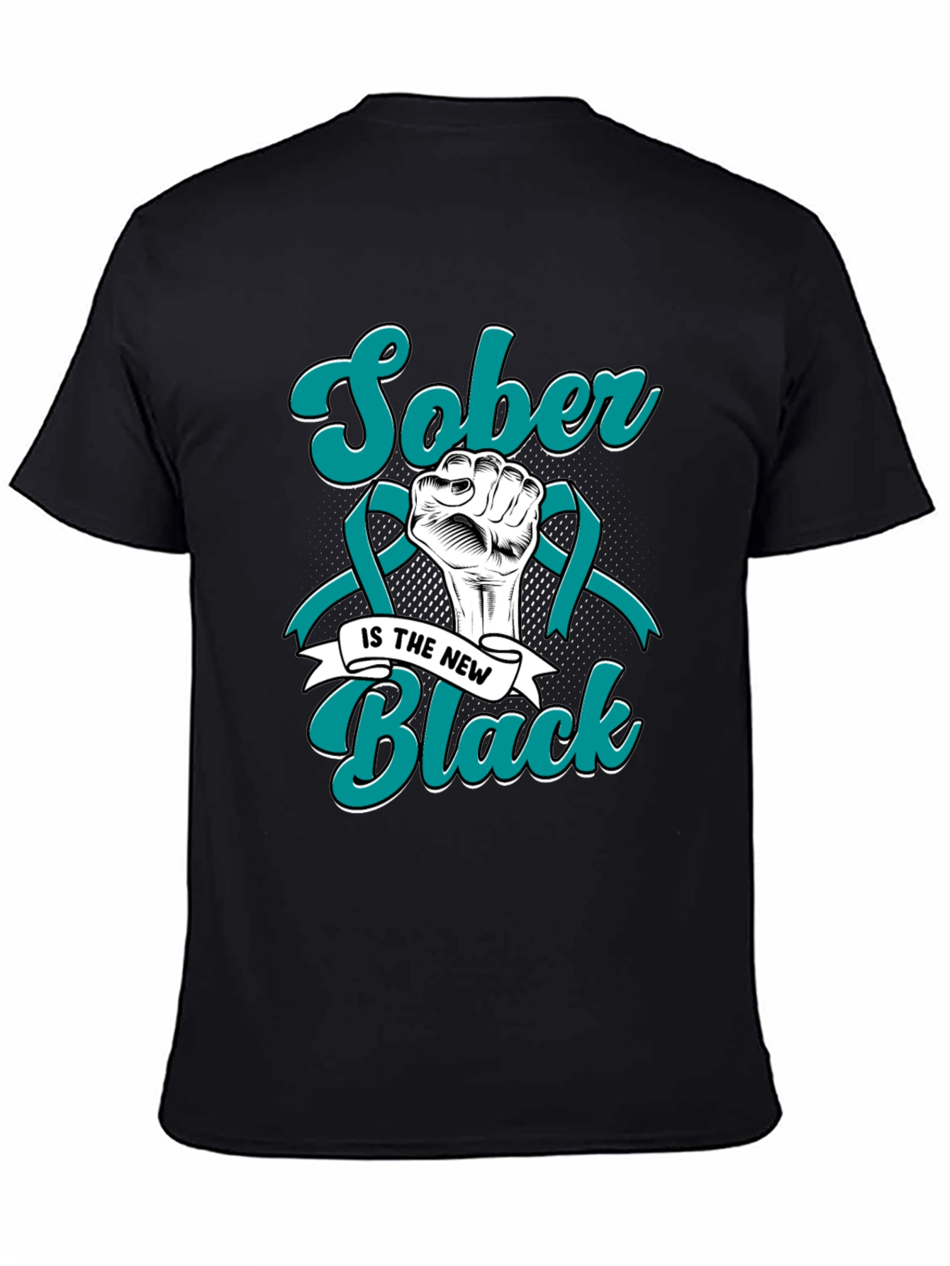 Sober is the New Black Graphic Tee