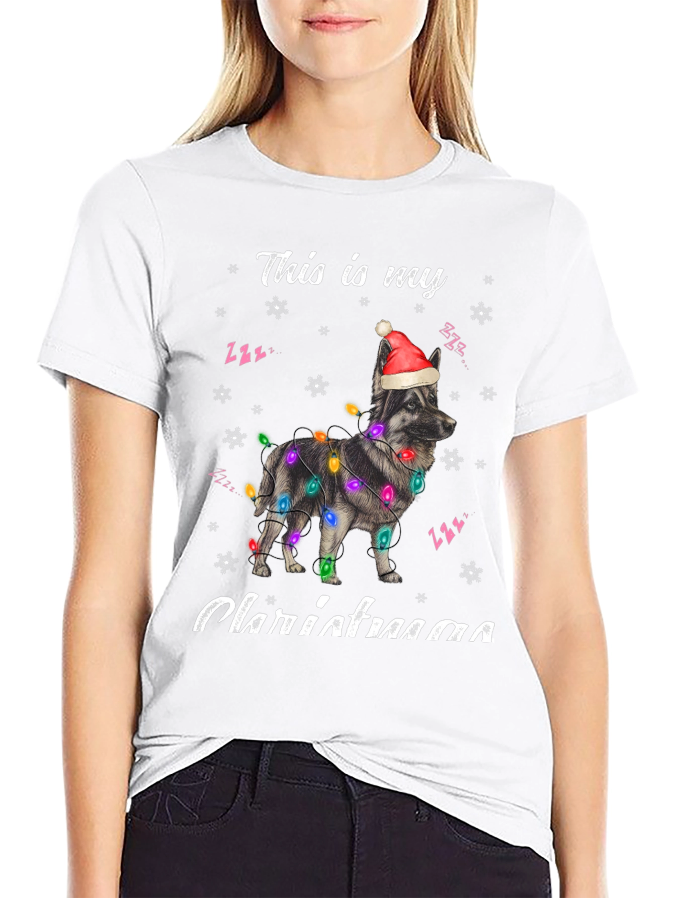 This Is My Christmas Dog T-Shirt – Festive Holiday Graphic Tee