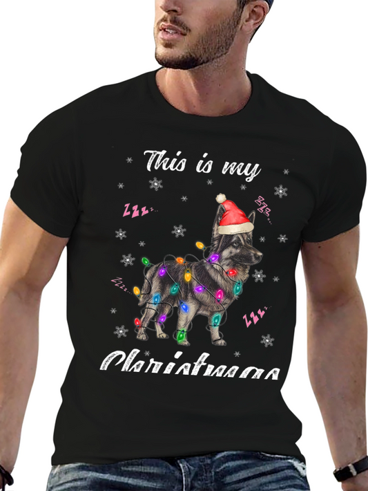 This Is My Christmas Dog T-Shirt – Festive Holiday Graphic Tee