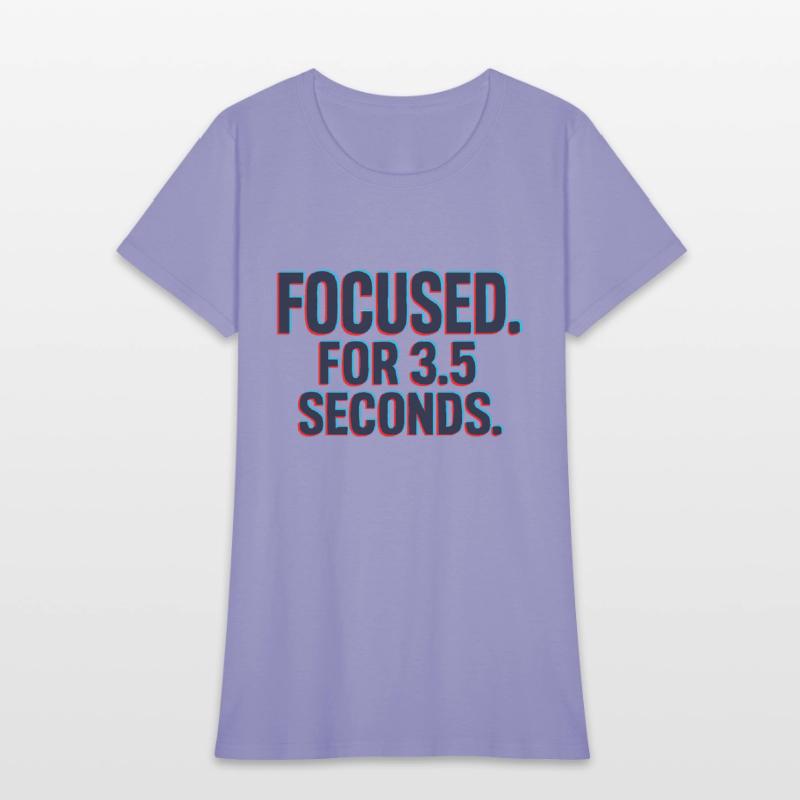 Focused. For 3.5 Seconds.