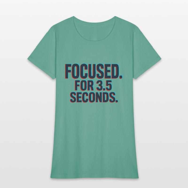 Focused. For 3.5 Seconds.