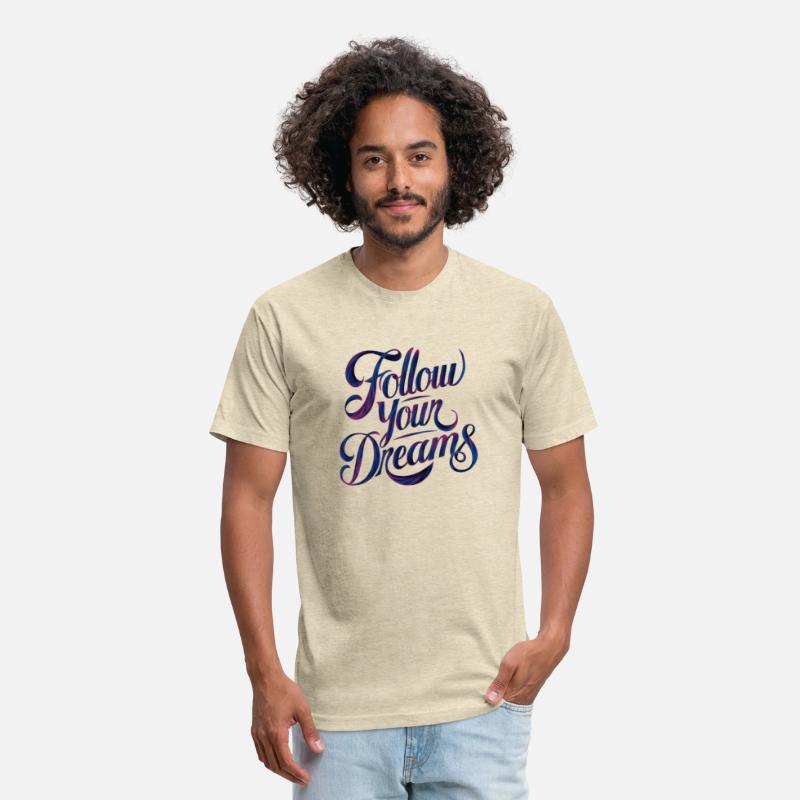 Follow Your Dreams - Gradient Typography"