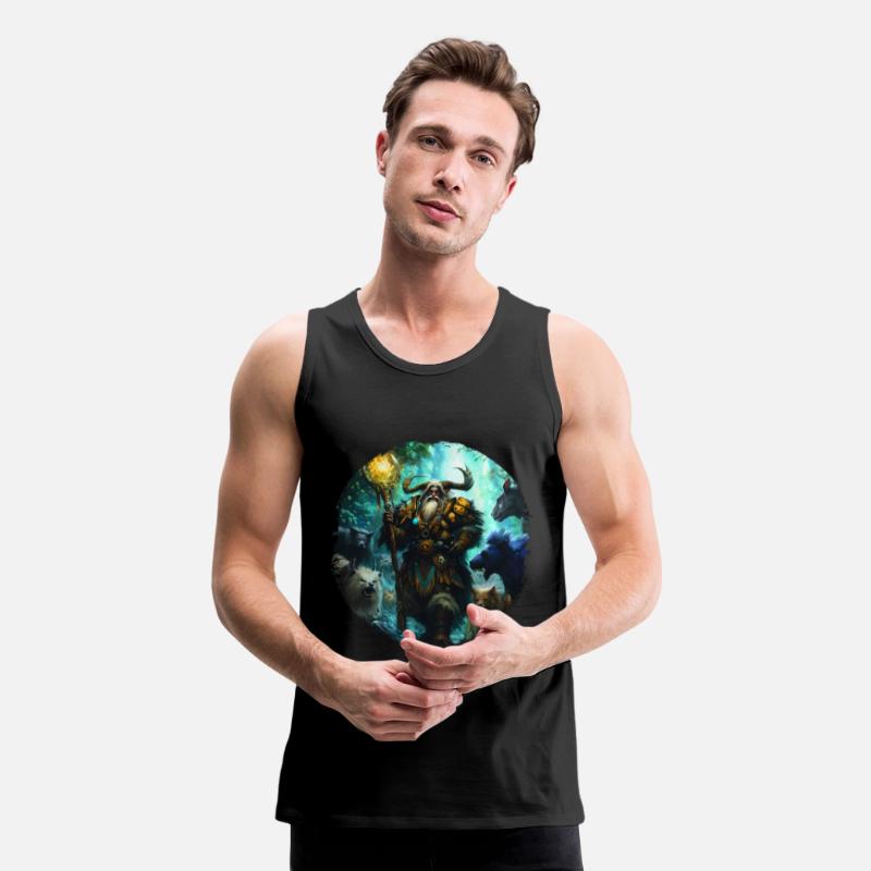 Forest Shaman Summoning Ancient Animal Spirits