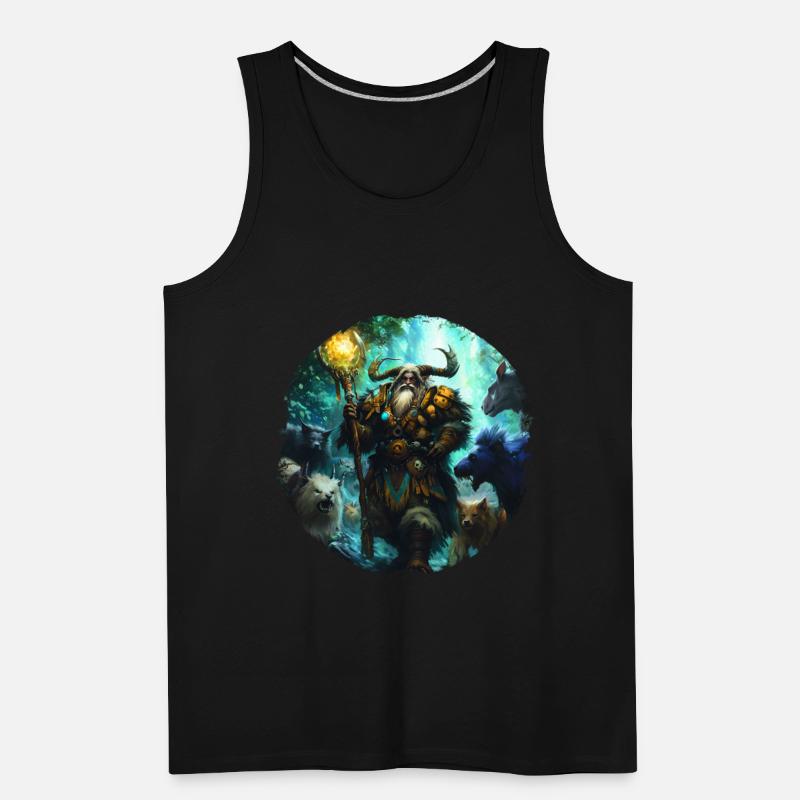 Forest Shaman Summoning Ancient Animal Spirits