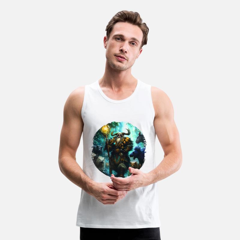 Forest Shaman Summoning Ancient Animal Spirits