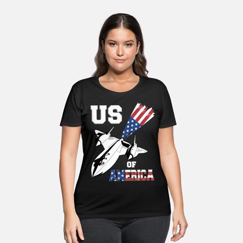 Fourth Fighter Jet USA flag