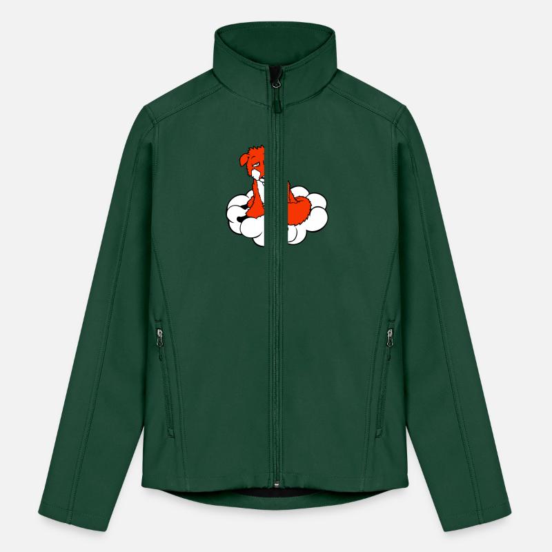 Fox on a Cloud Tired Confused Dazed Crazy Fun Look