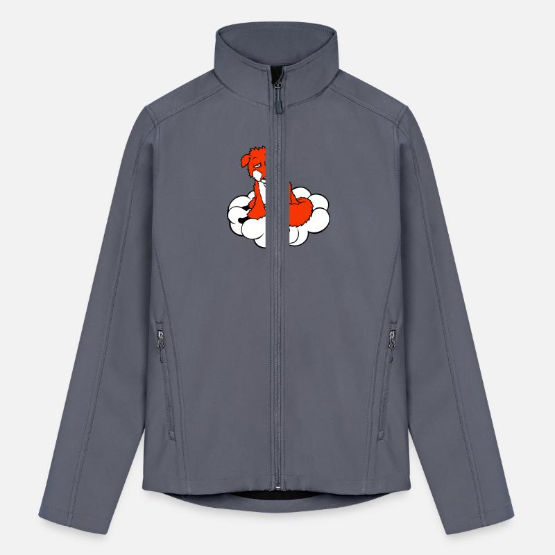 Fox on a Cloud Tired Confused Dazed Crazy Fun Look