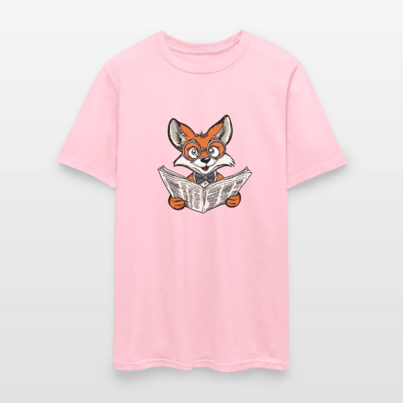 Fox Reading a Newspaper