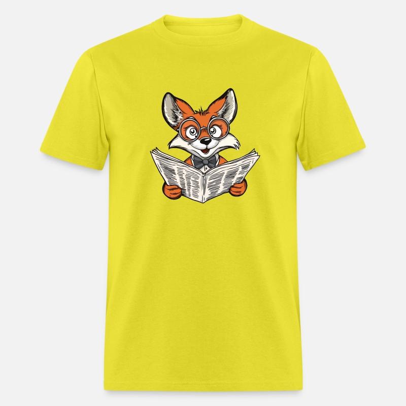 Fox Reading a Newspaper