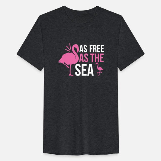 Free as the Sea Beach Quote