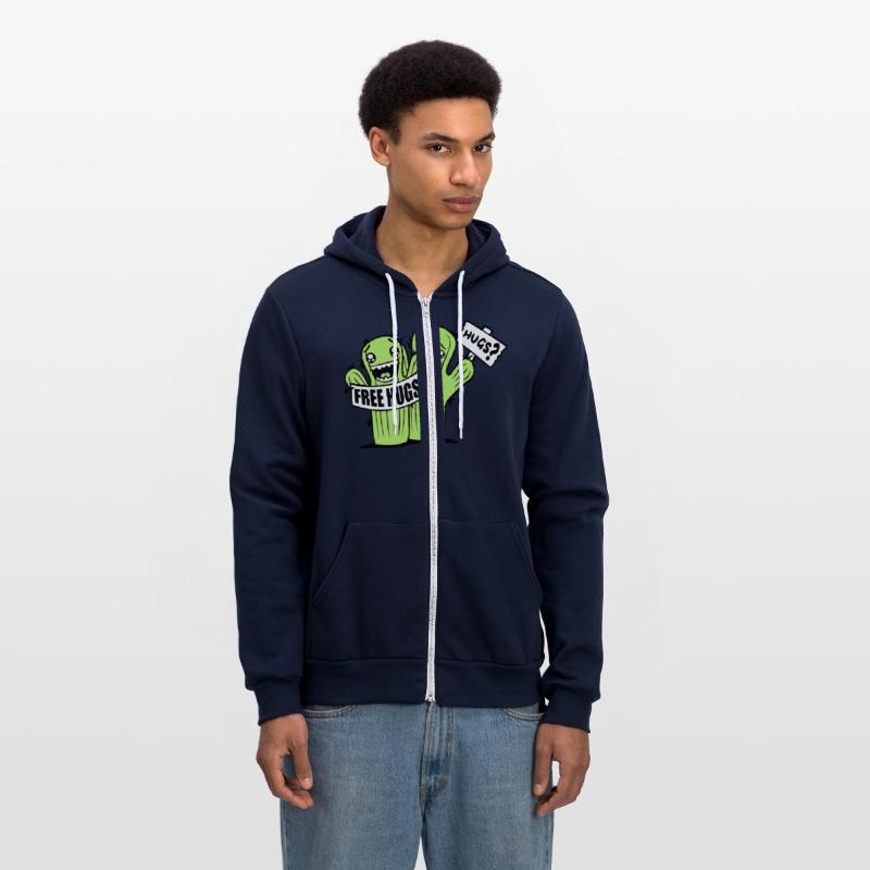 Free Hugs Signs Cactus Sad Face Two Cacti Friends