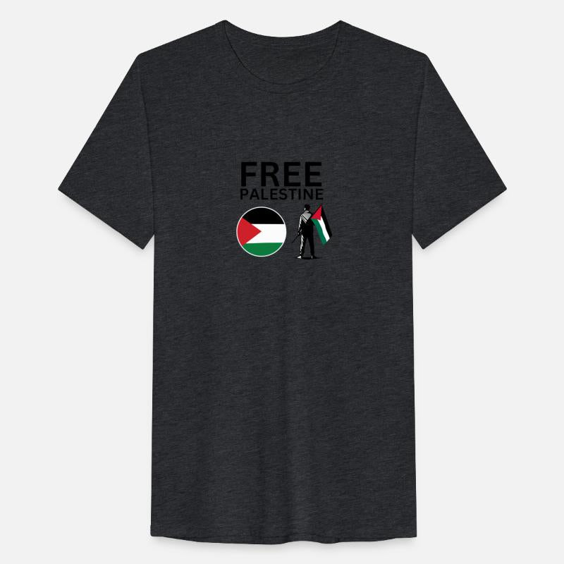 Free Palestine | Man with flag