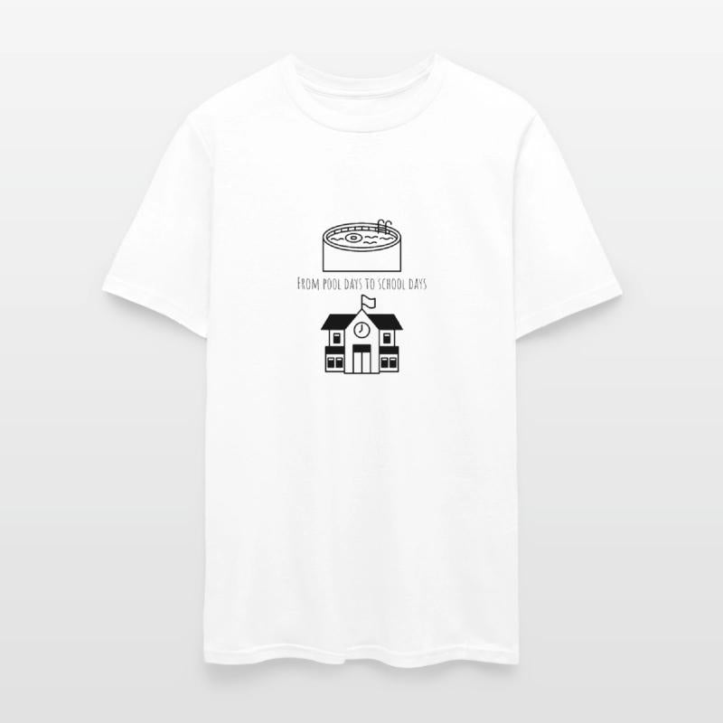 From pool days to school days. Back to school.