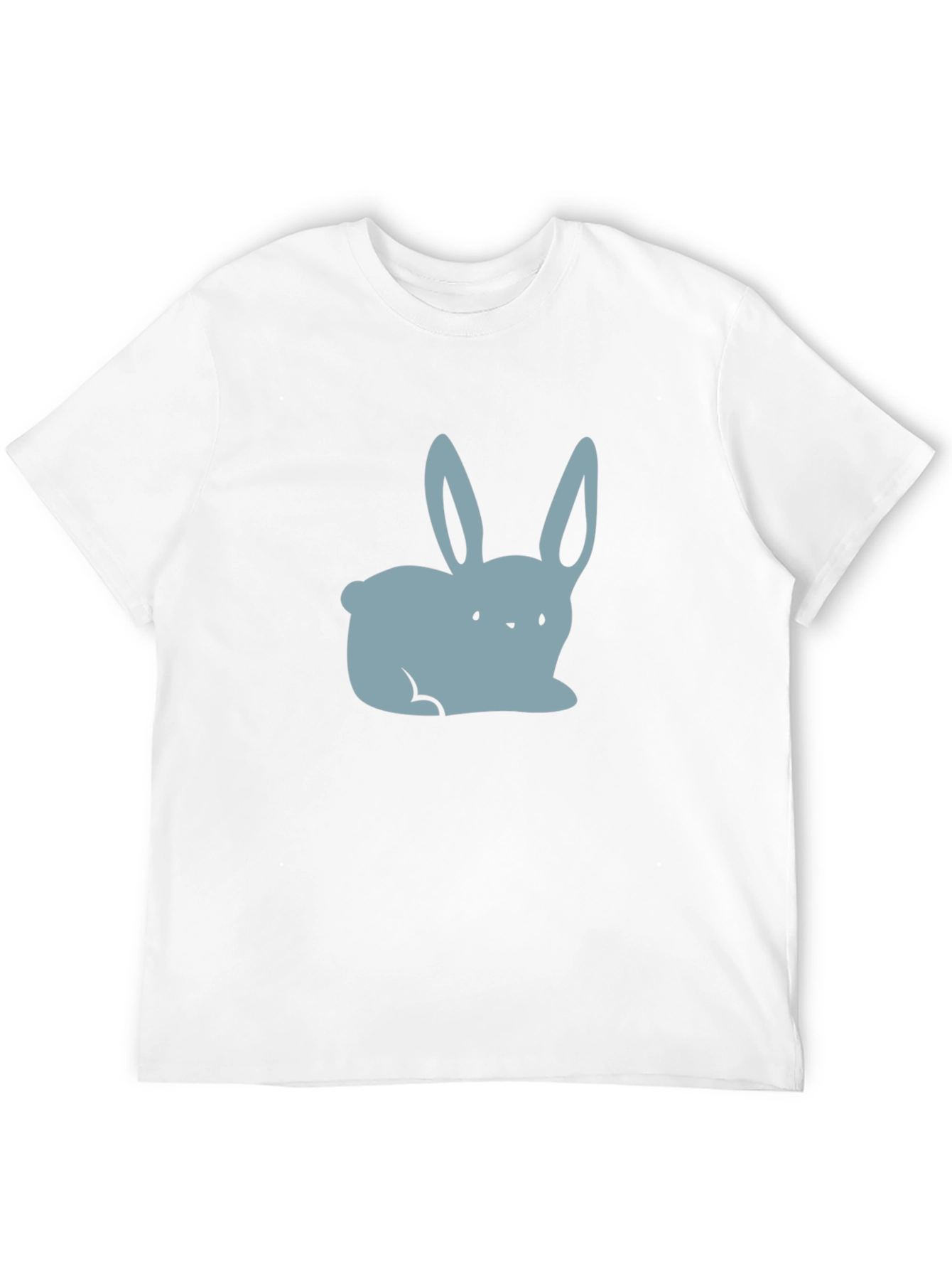 Cute Bunny Graphic Tee - Soft Cotton Blend
