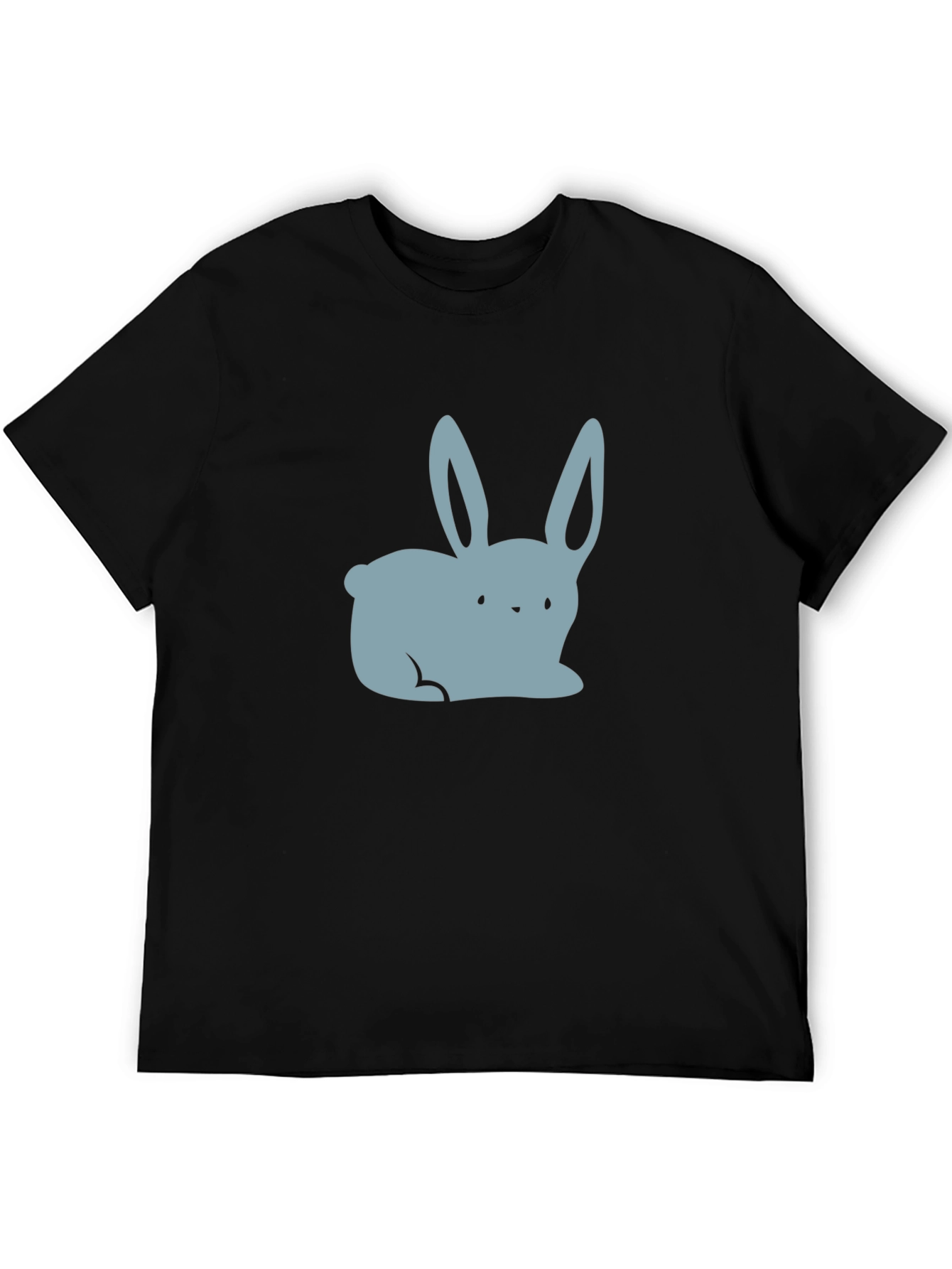 Cute Bunny Graphic Tee - Soft Cotton Blend