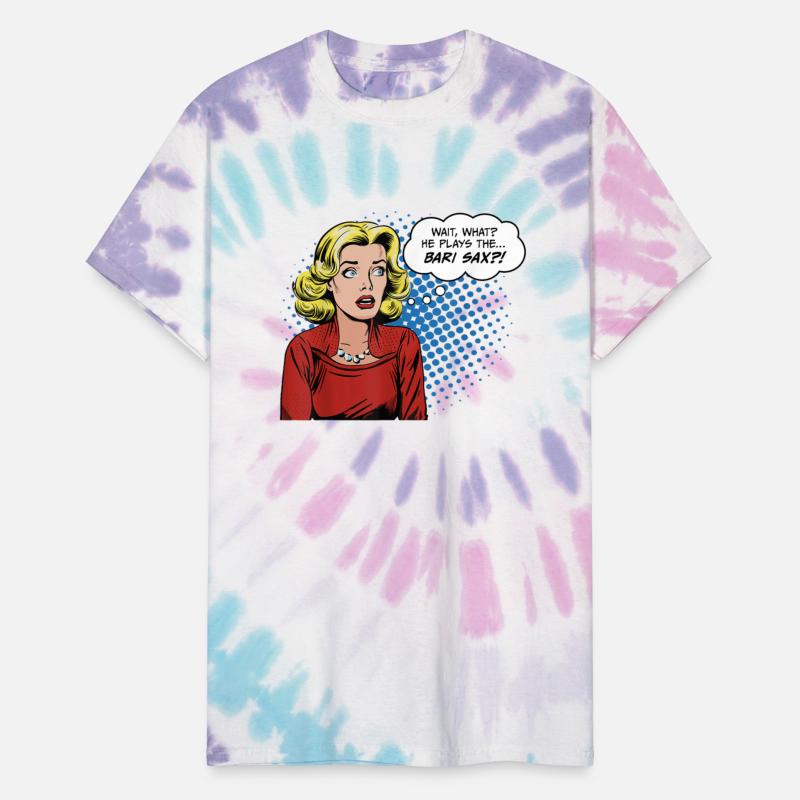 Funny Baritone Saxophone Musician