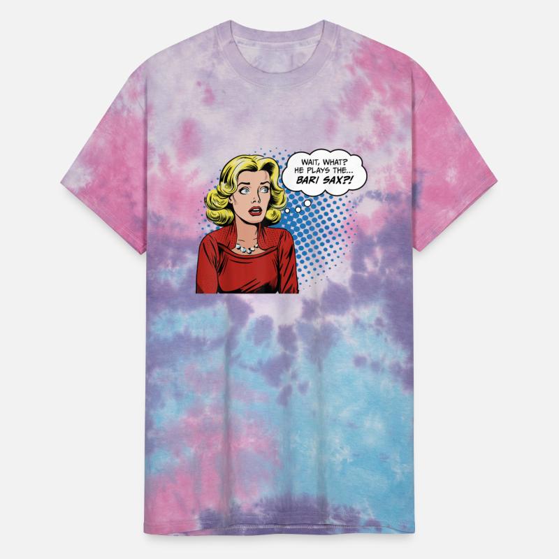 Funny Baritone Saxophone Musician