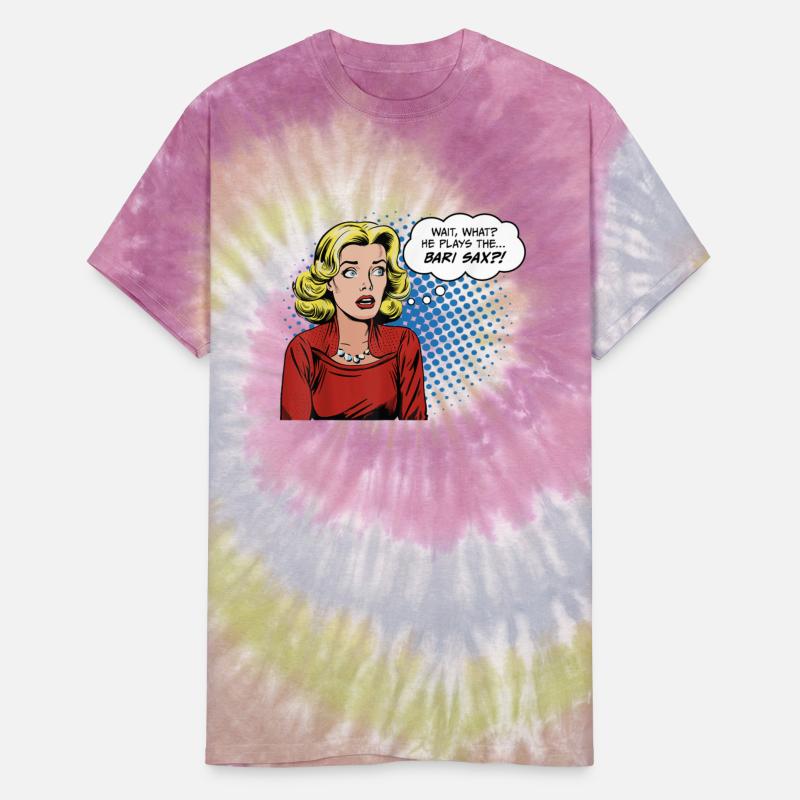 Funny Baritone Saxophone Musician