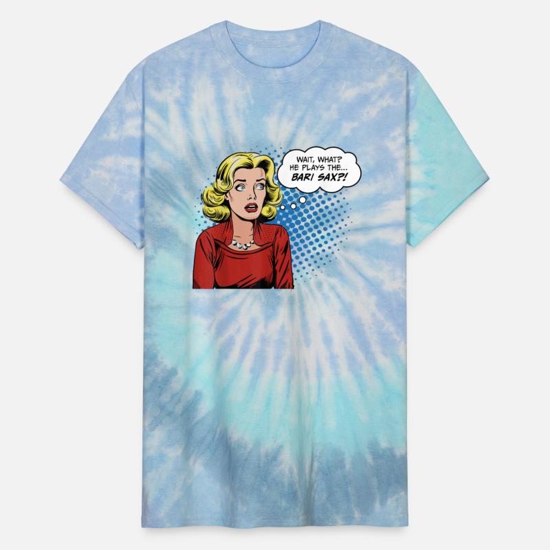 Funny Baritone Saxophone Musician