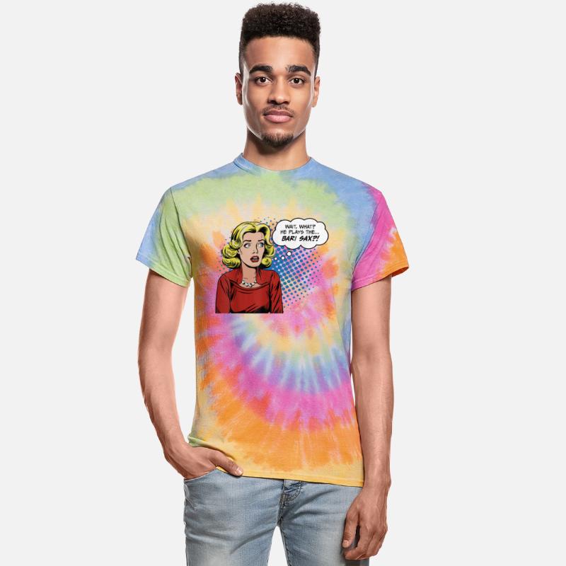 Funny Baritone Saxophone Musician