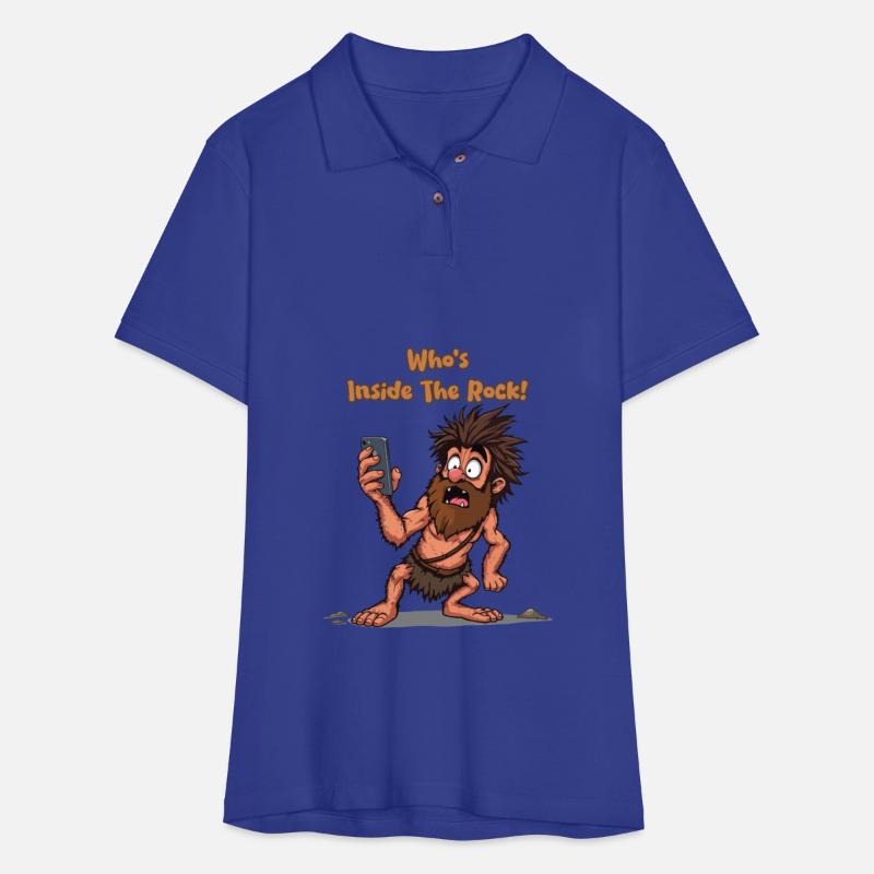 Funny Caveman – Stone Age Meets Modern Technology