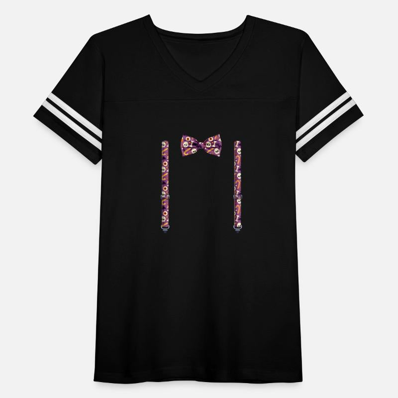 Funny Halloween Bow Tie with Suspenders Perfect