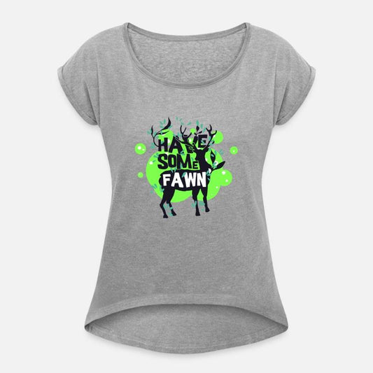 Funny Have Some Fawn Deer Animal Forest Tree