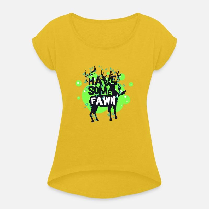 Funny Have Some Fawn Deer Animal Forest Tree