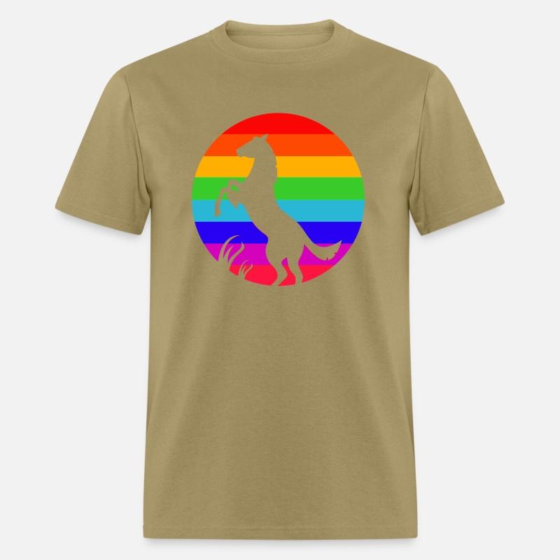 funny hors with colors