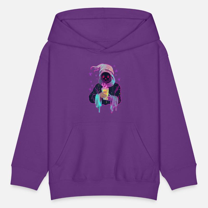 Funny Little Ghost Drinking Just Waiting for Hallo