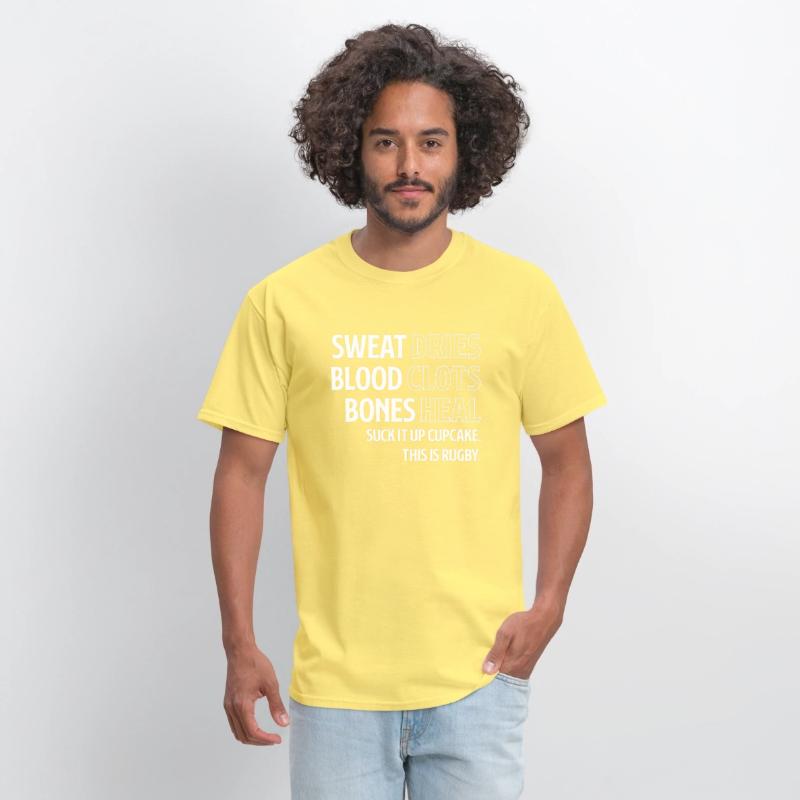 Funny Rugby Sports Lover Gift Sweat Blood Bones