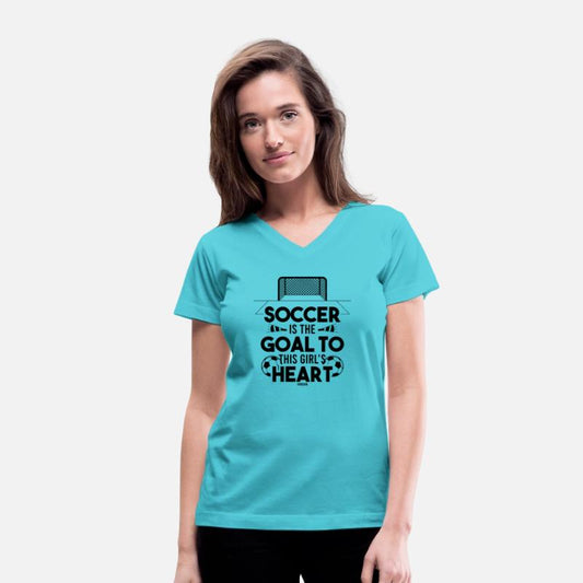 Funny saying for girl's football
