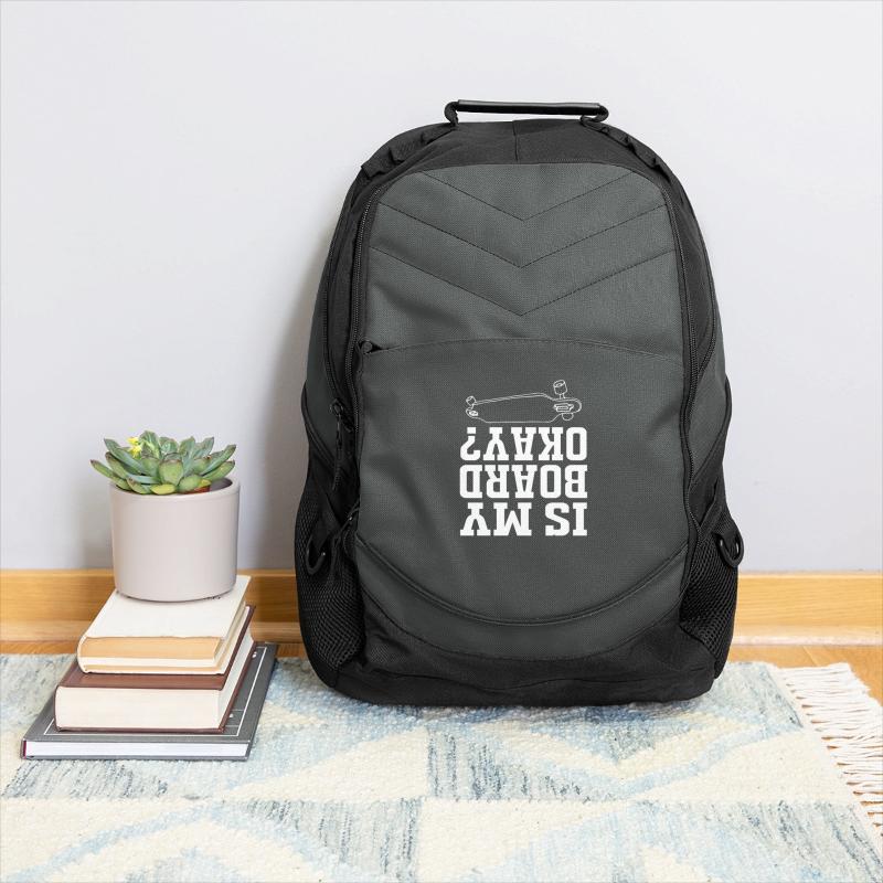 Funny Skateboard Longboard Is My Board Ok