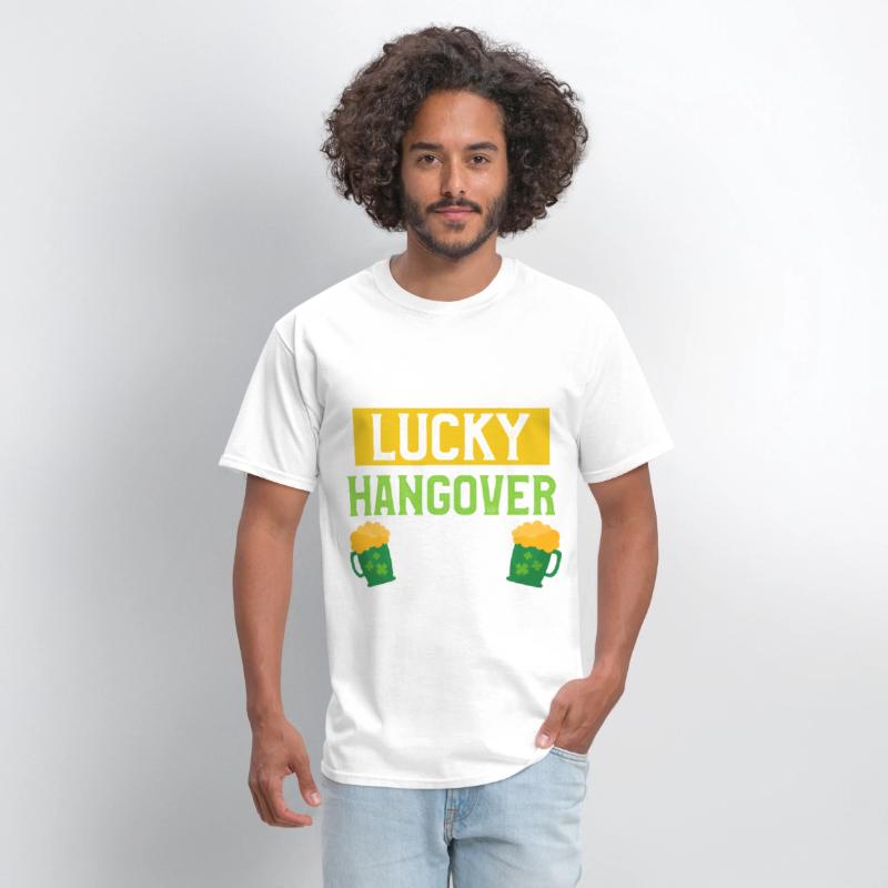 Funny St. Paddy This Is My Lucky Hangover Shirt