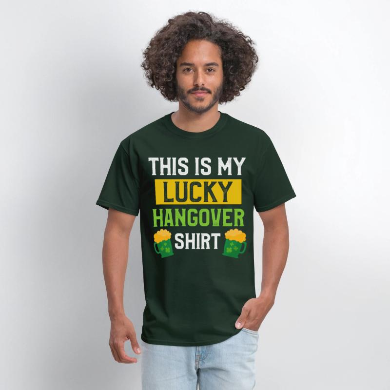 Funny St. Paddy This Is My Lucky Hangover Shirt