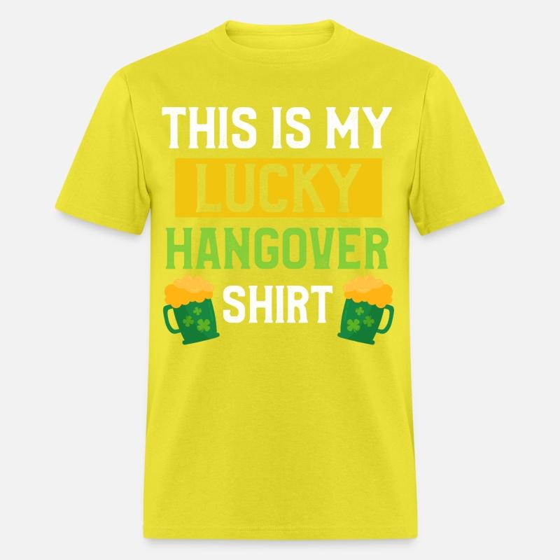Funny St. Paddy This Is My Lucky Hangover Shirt