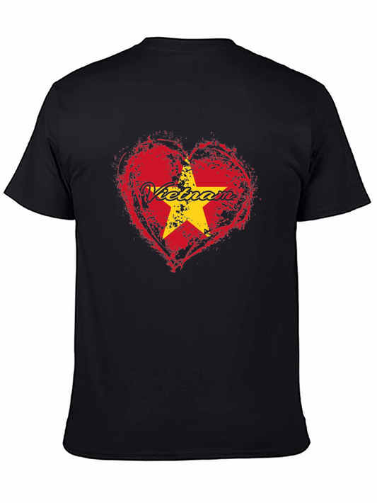 Vietnam Heart Flag T-Shirt