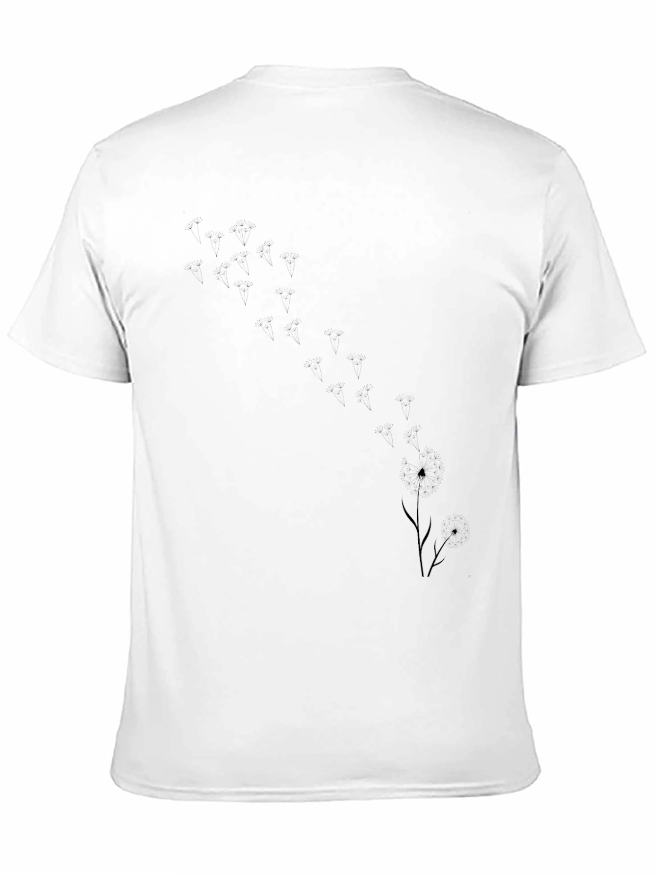 Basic Black Short Sleeve Crew Neck T-Shirt