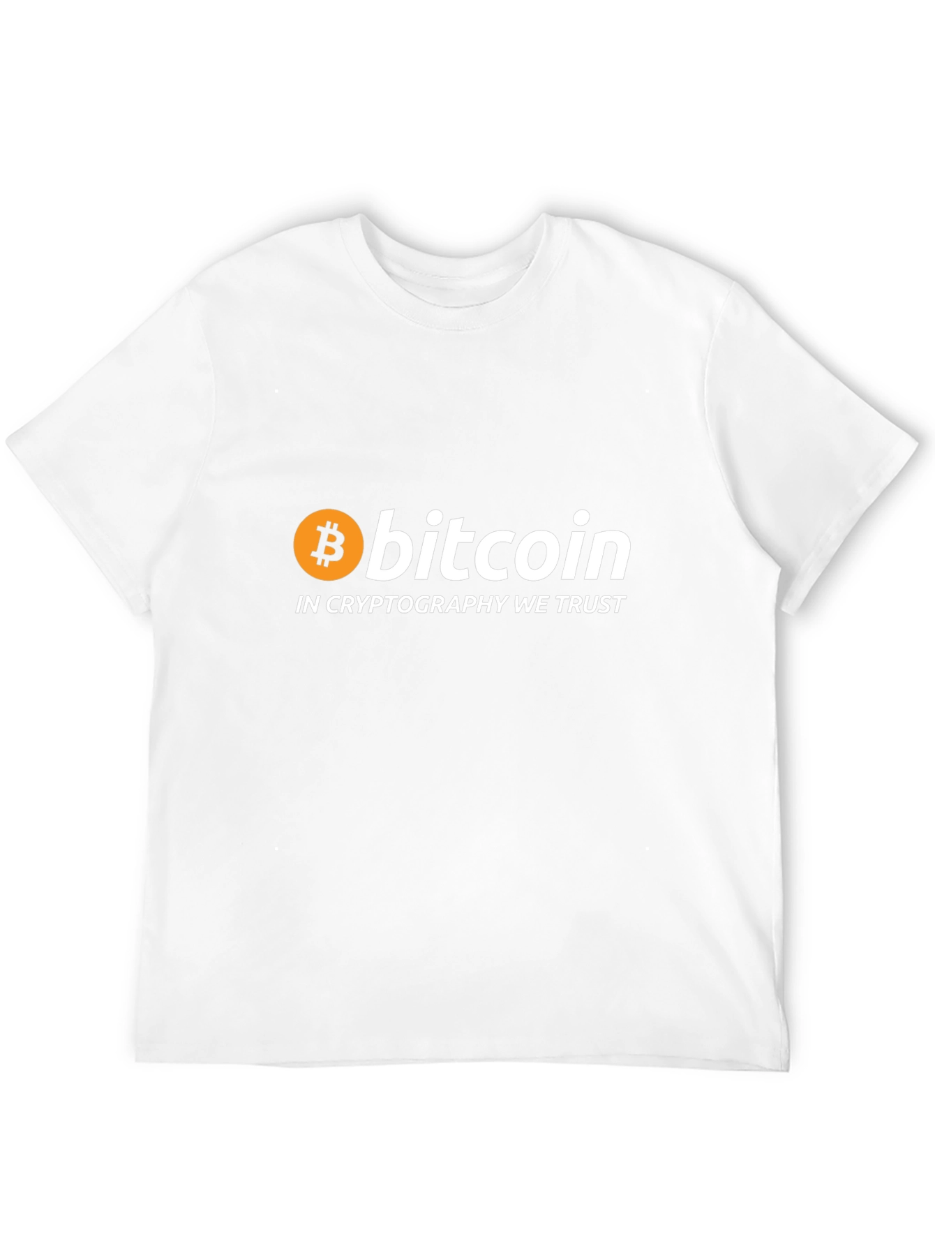 Bitcoin Cryptocurrency Graphic T-Shirt