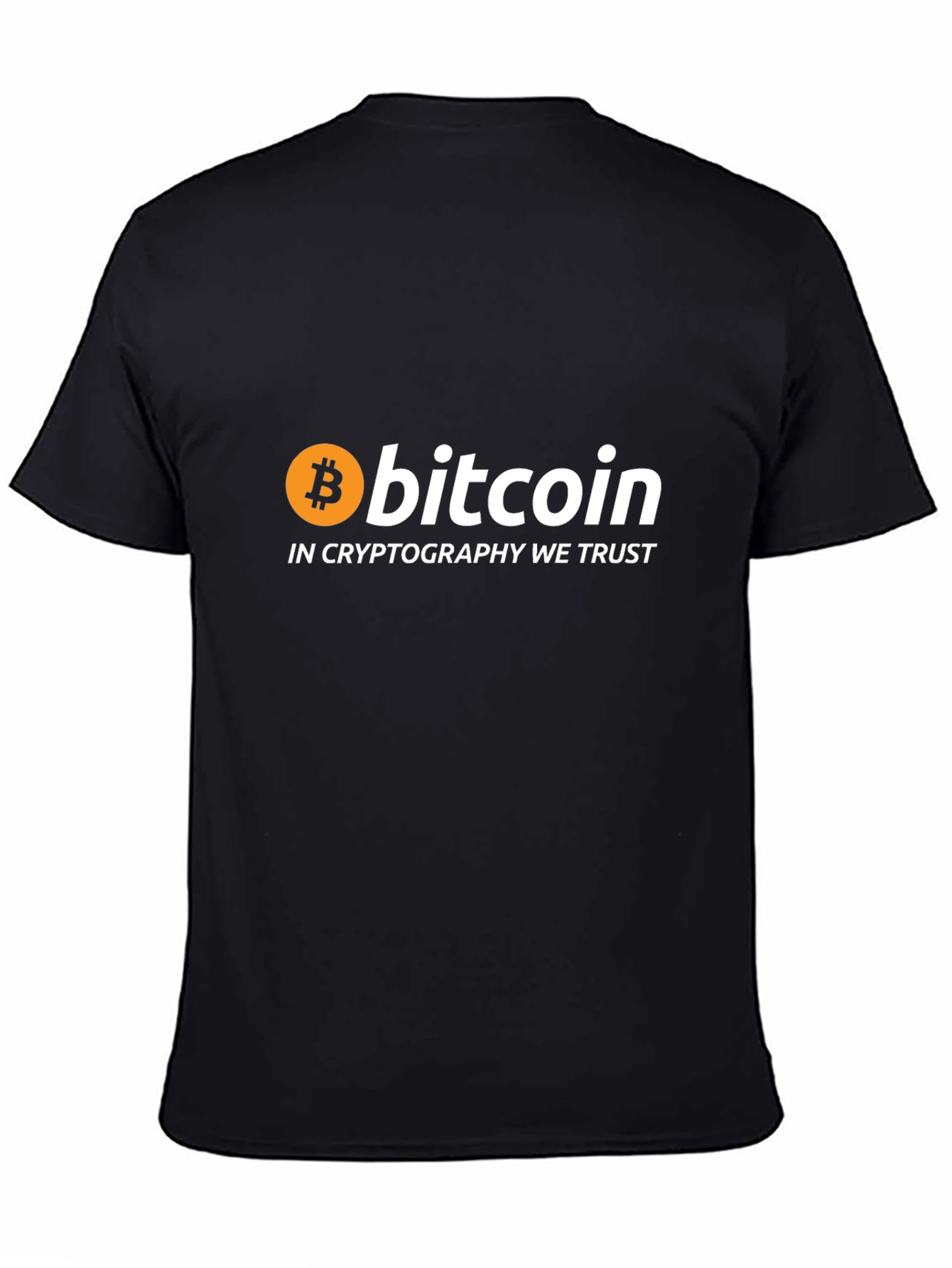 Bitcoin Cryptocurrency Graphic T-Shirt