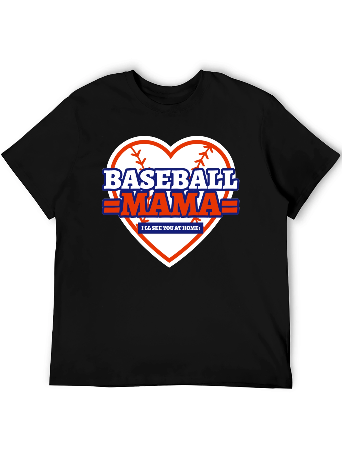 Baseball Mama Graphic T-Shirt