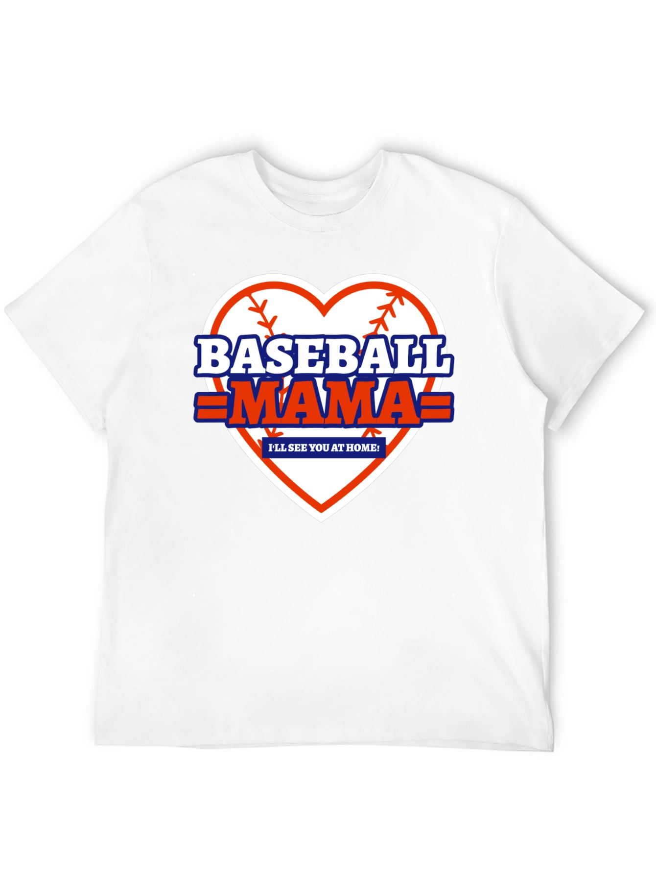 Baseball Mama Graphic T-Shirt