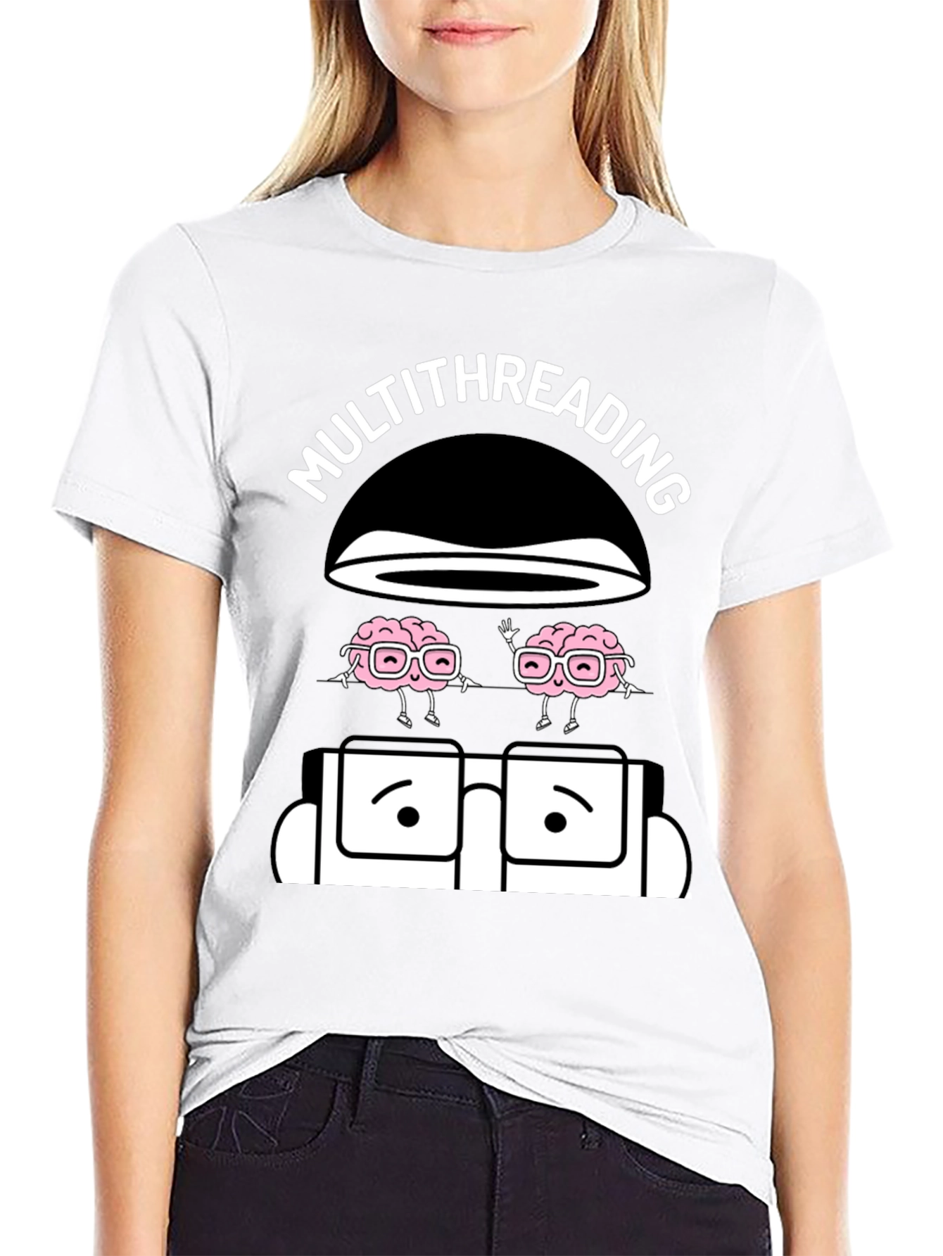 Multithreading Brainy Humor T-Shirt