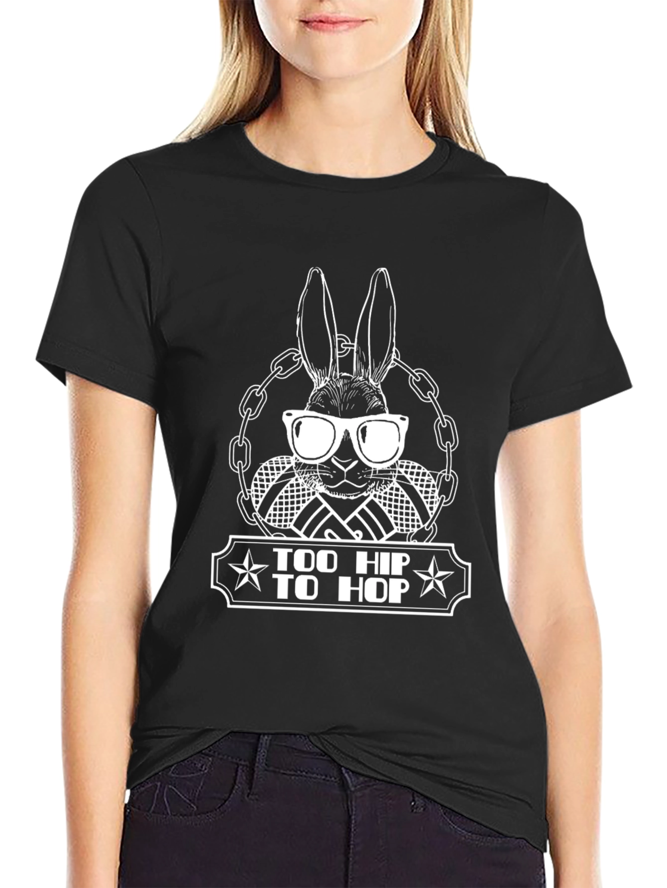 Too Hip to Hop Graphic T-Shirt