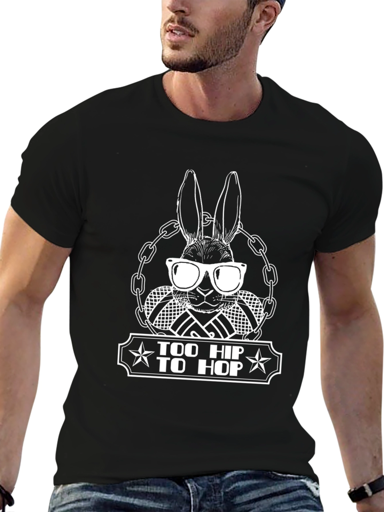 Too Hip to Hop Graphic T-Shirt