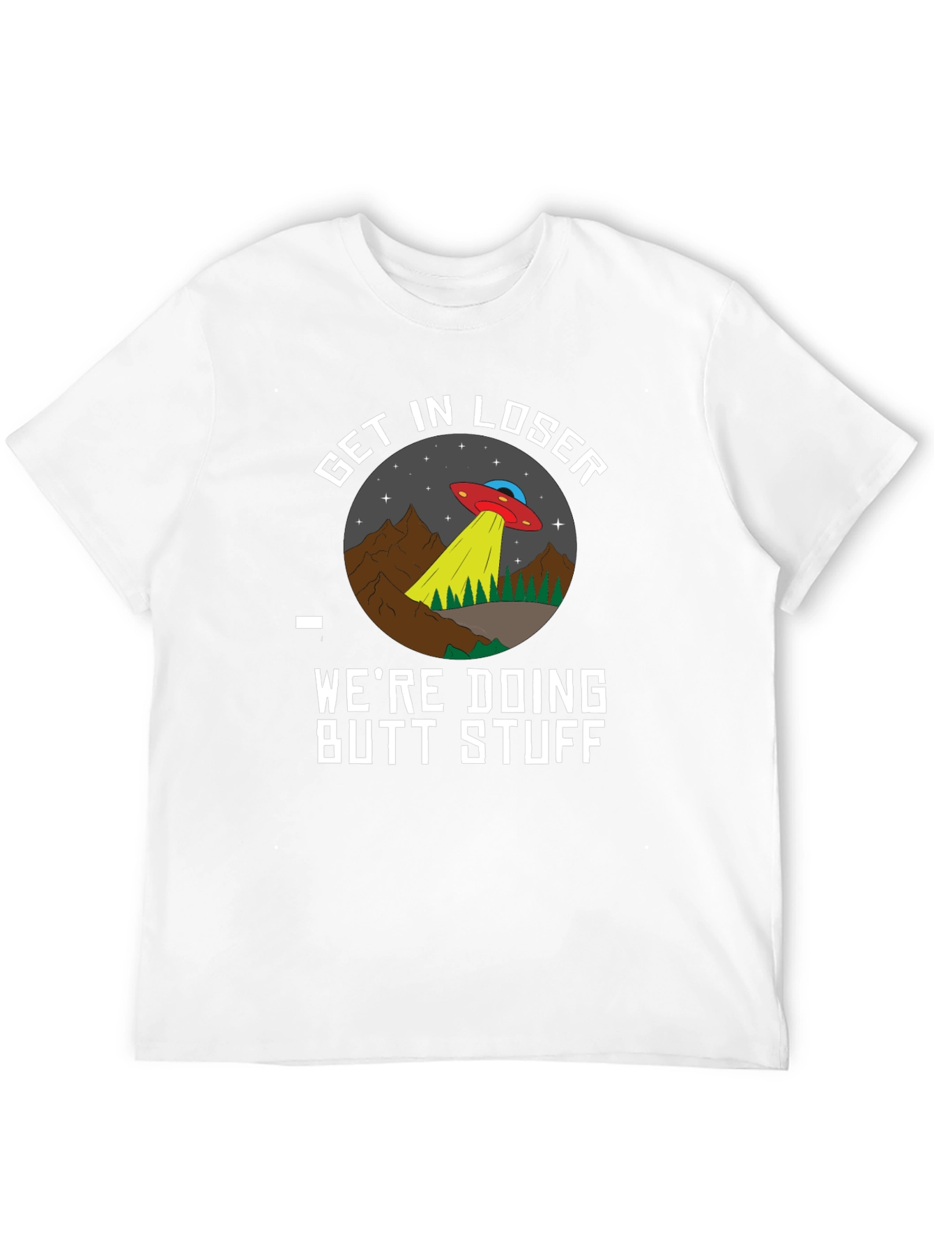 Get In Loser UFO Graphic Tee